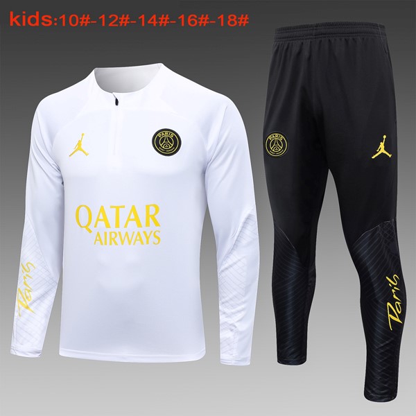 Kinder Sweatshirts PSG 2024 Weiß 2